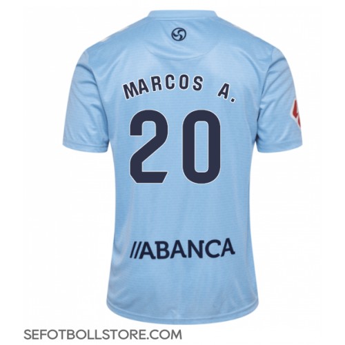 Celta Vigo Marcos Alonso #20 Replika Hemmatröja 2024-25 Kortärmad